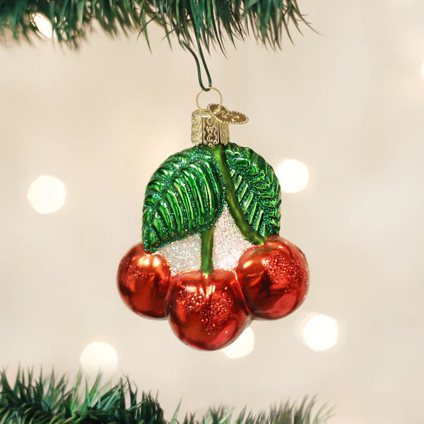 Cherries Ornament