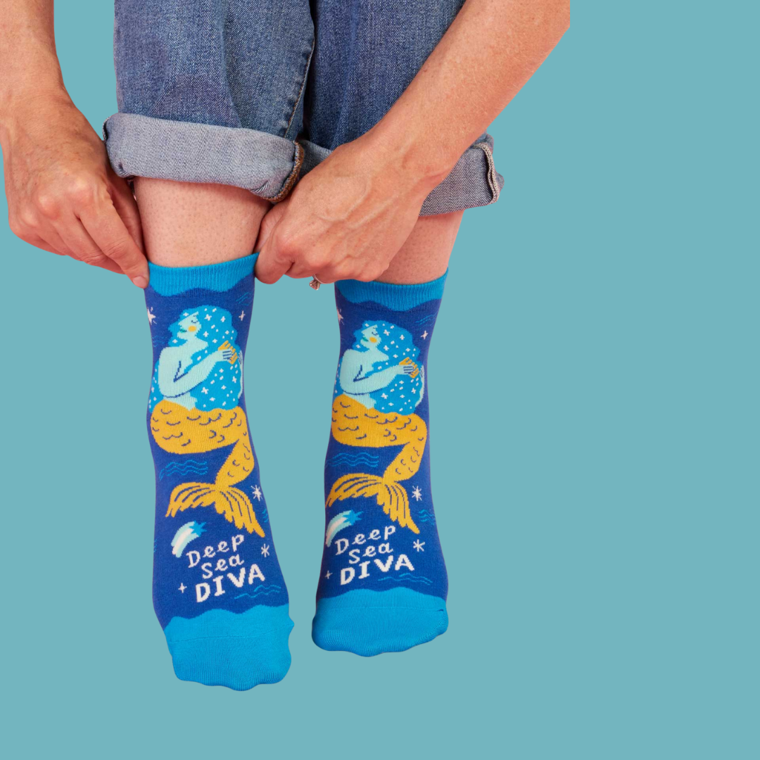 Deep Sea Diva Ankle Socks