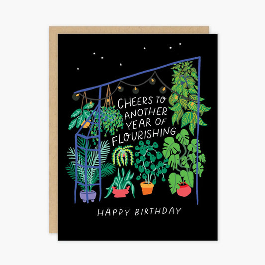 Birthday Greenhouse Card