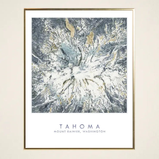 Turn of the Centuries - Mount Rainier Tahoma Topo Map
