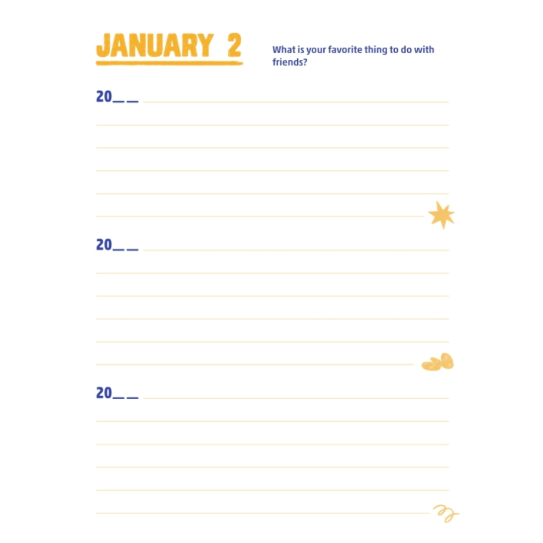 Q&A a Day for Kids A 3-Year Journal