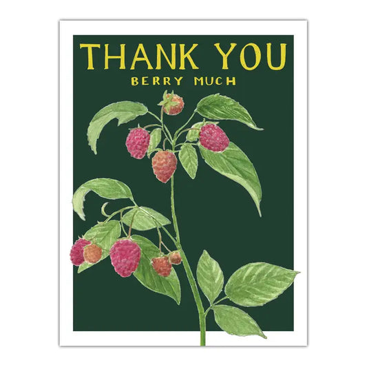 Thank You Berry Much Card