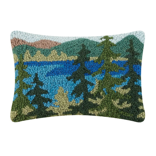 Lake Forest Hook Pillow 8x12"