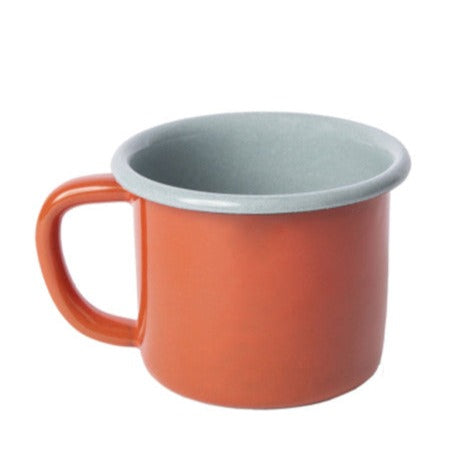 Crow Canyon 12 oz. Mug - Tomato and Smoke Blue