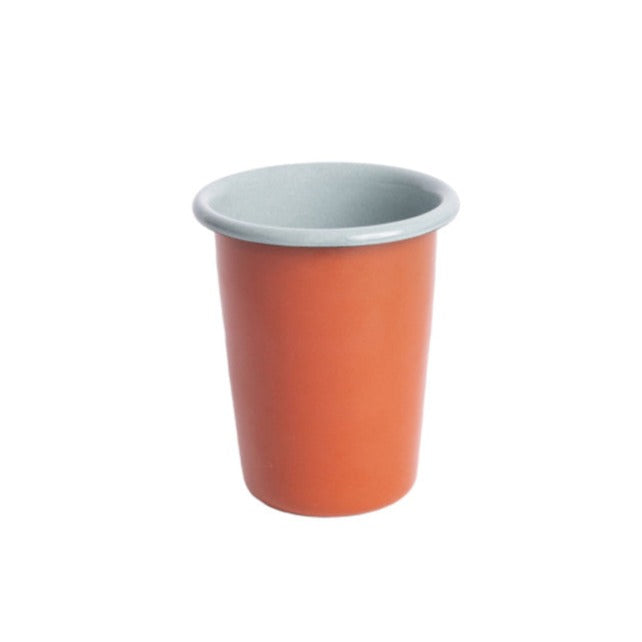 Crow Canyon 8oz. Small Tumbler - Tomato and Smoke Blue