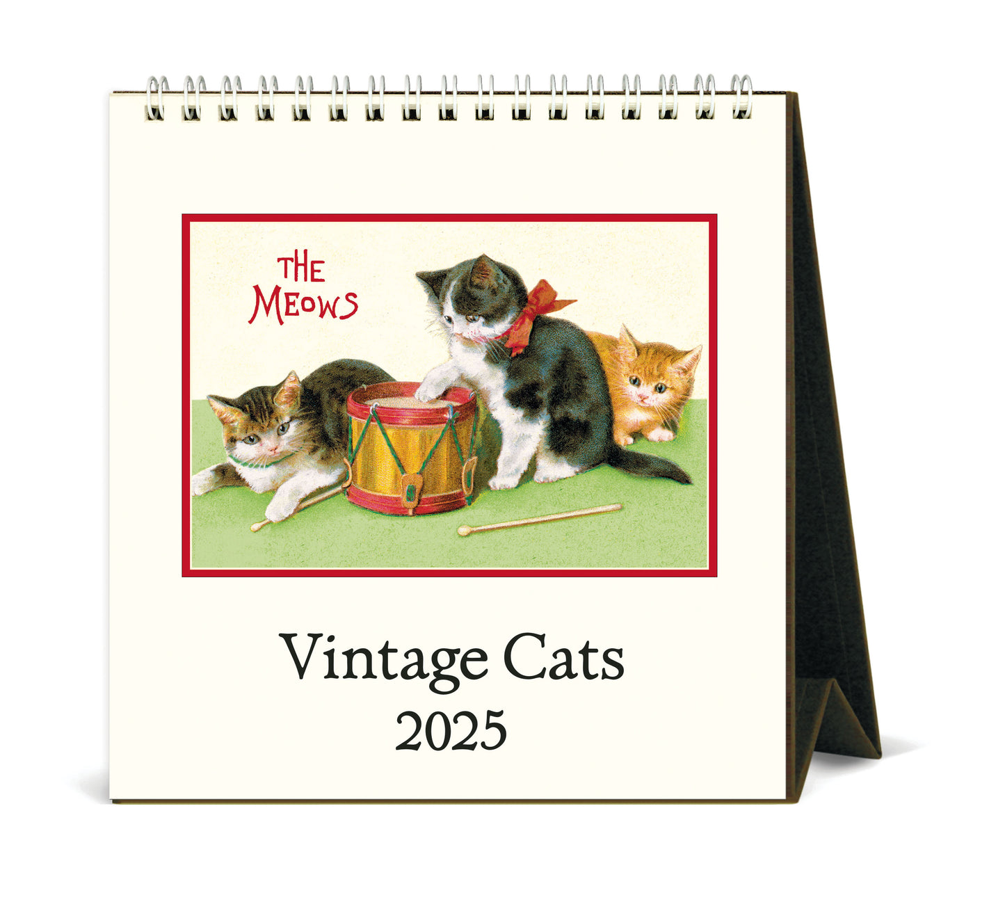 Cavallini & Co. 2025 Desk Calendar - Cats