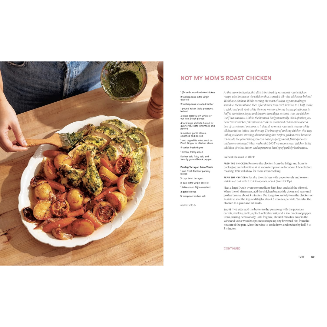 Sample recipe for "Not my mom's roast chicken"