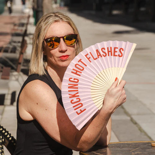 Hand Fan - Fucking Hot Flashes