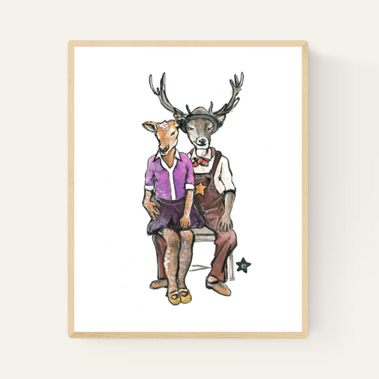 Art Print - Oh Deer!