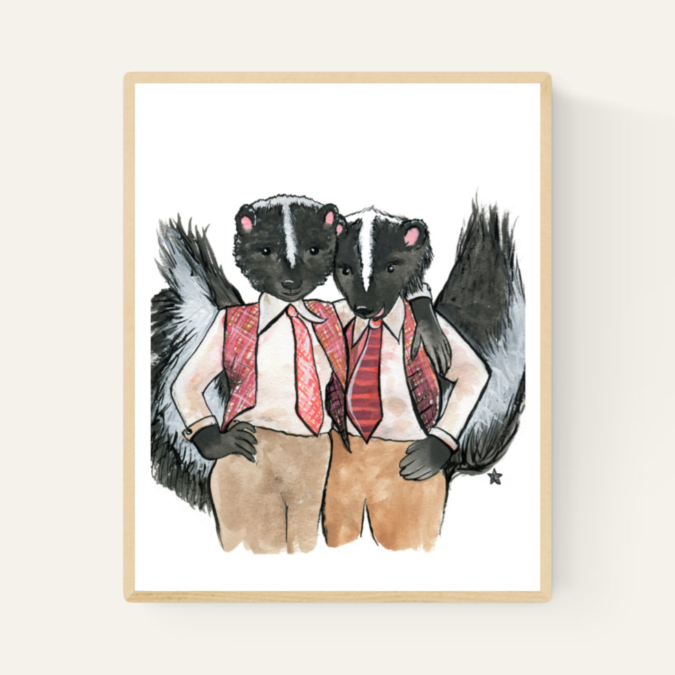 Art Print - You're Stinking Cute