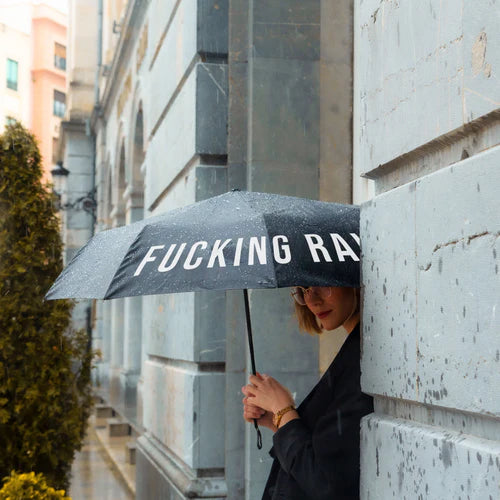 F*cking Rain Foldable Umbrella