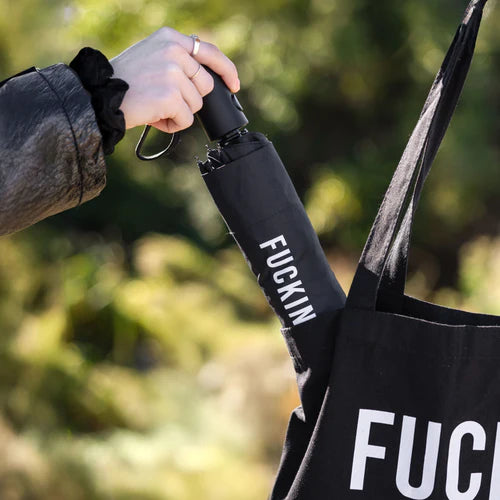 F*cking Rain Foldable Umbrella