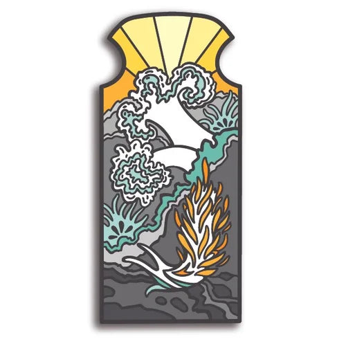 Anemone & Nudibranch Sticker