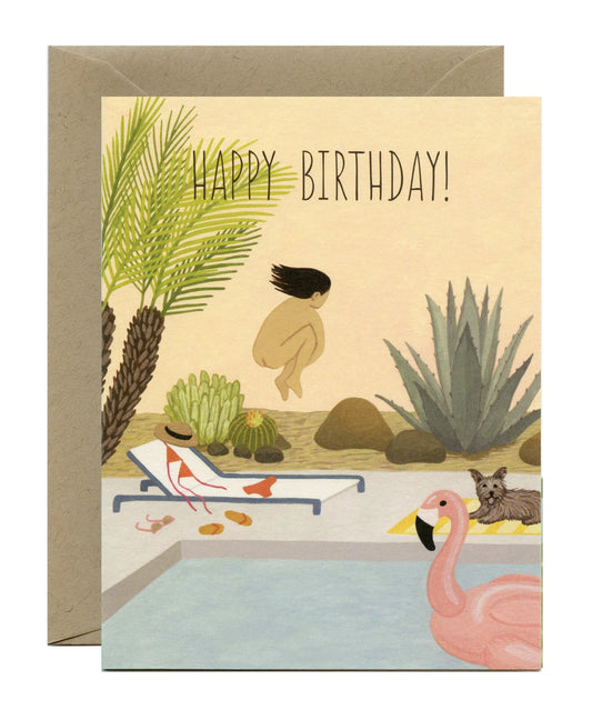 Birthday Suit Card