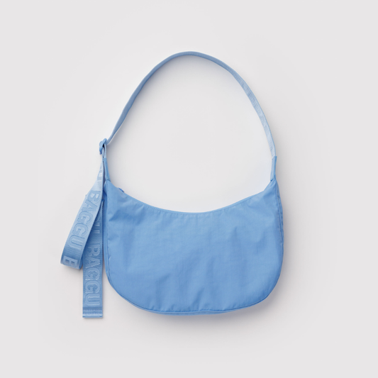 Baggu Medium Nylon Crescent Bag - Piscine