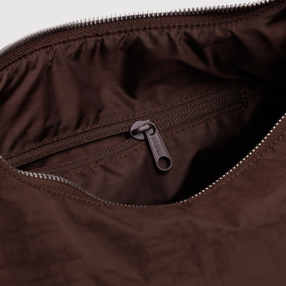 Baggu Nylon Meringue Bag - Coffee