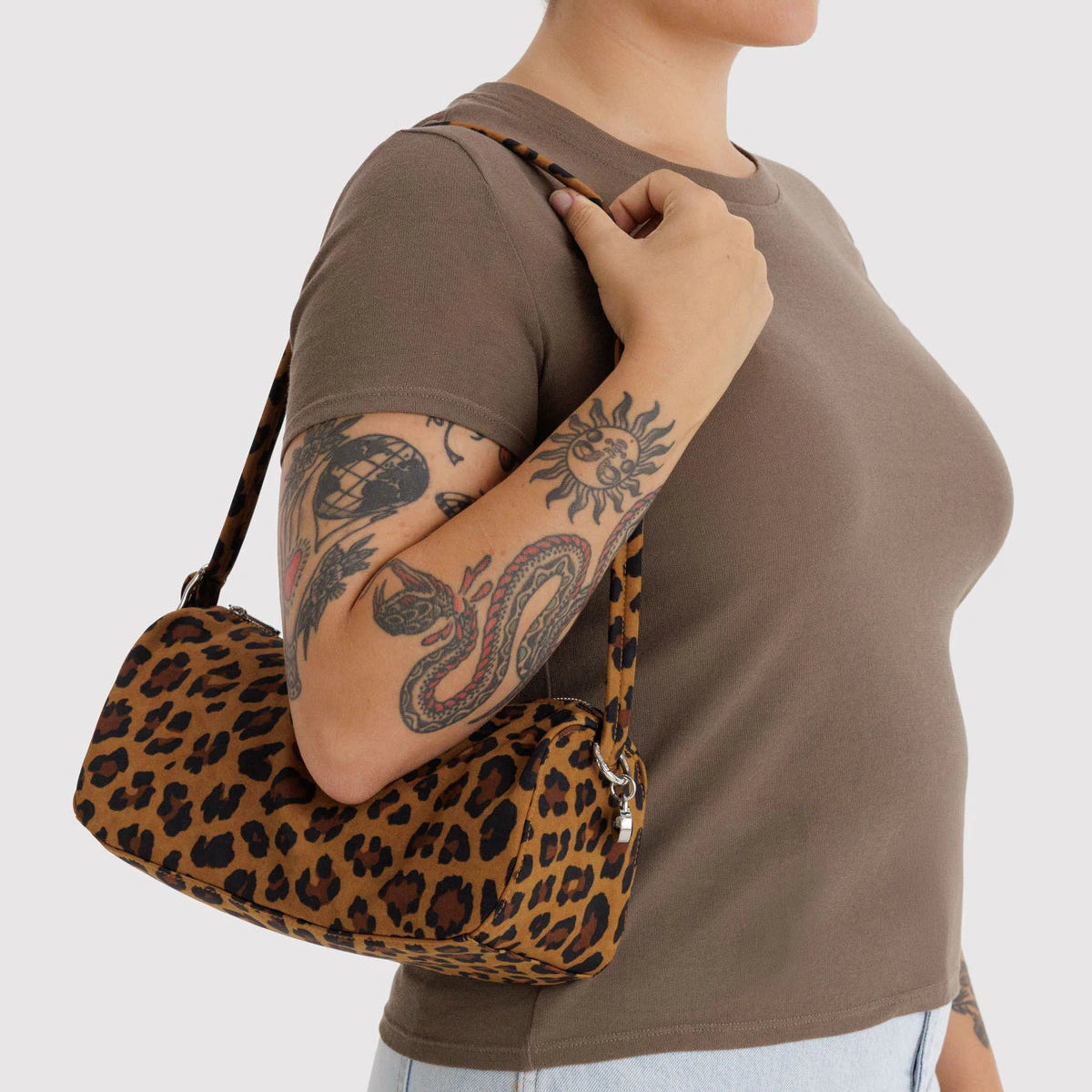 Baggu Nylon Loaf Bag - Leopard
