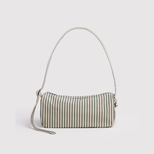 Baggu Nylon Loaf Bag - Sage Stripe