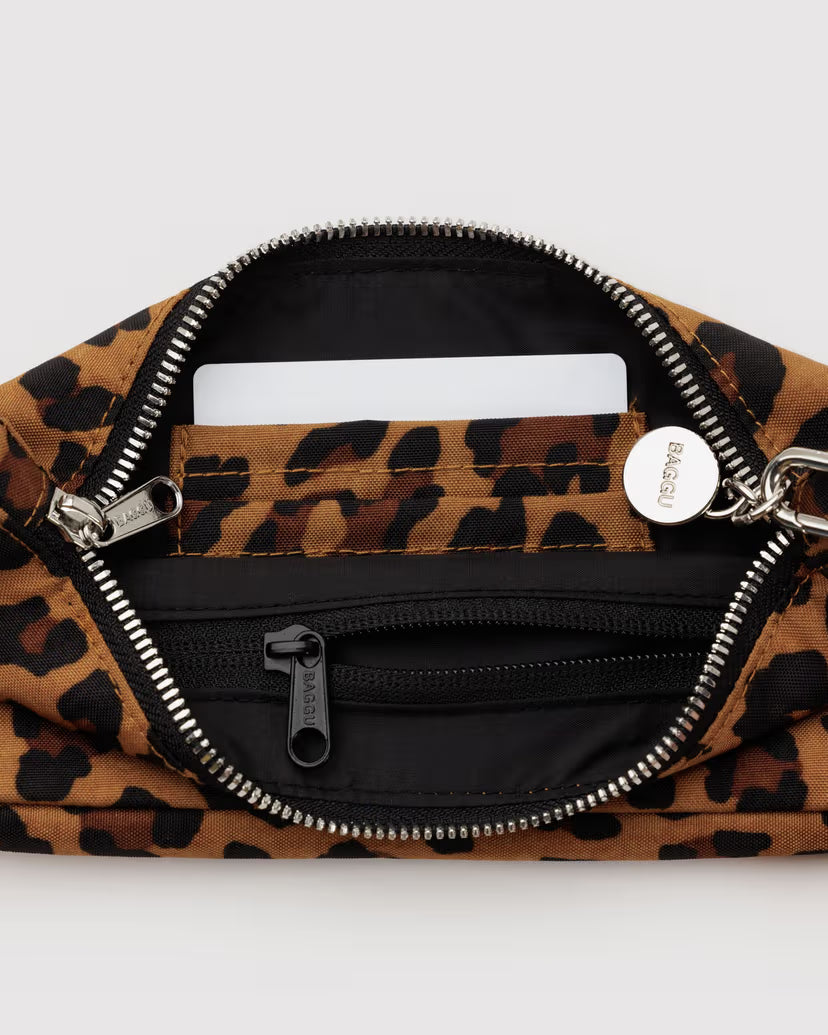 Baggu Nylon Pochette - Leopard