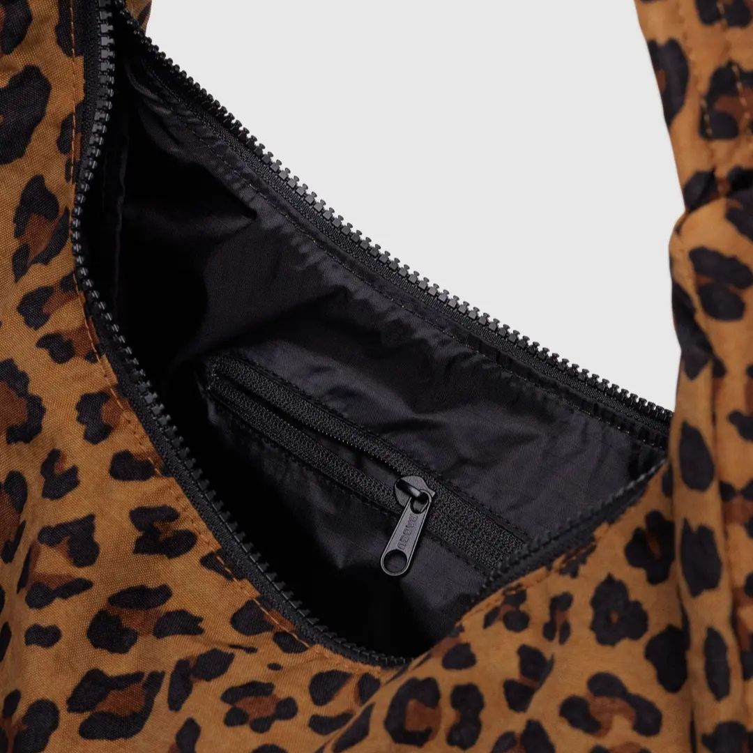 Baggu Nylon Shoulder Bag - Leopard
