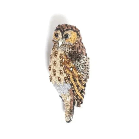 Trovelore Brooch Pin - Barred Owl