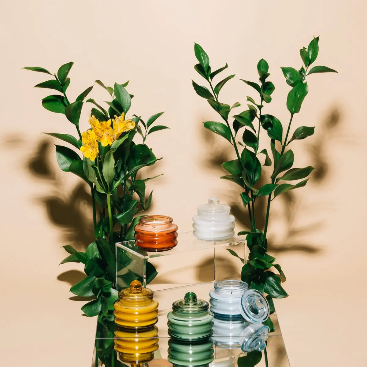 Beam 3oz Lilac Glass - Tobacco & Patchouli