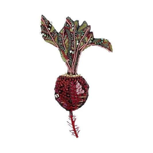 Trovelore Brooch Pin - Beet Root