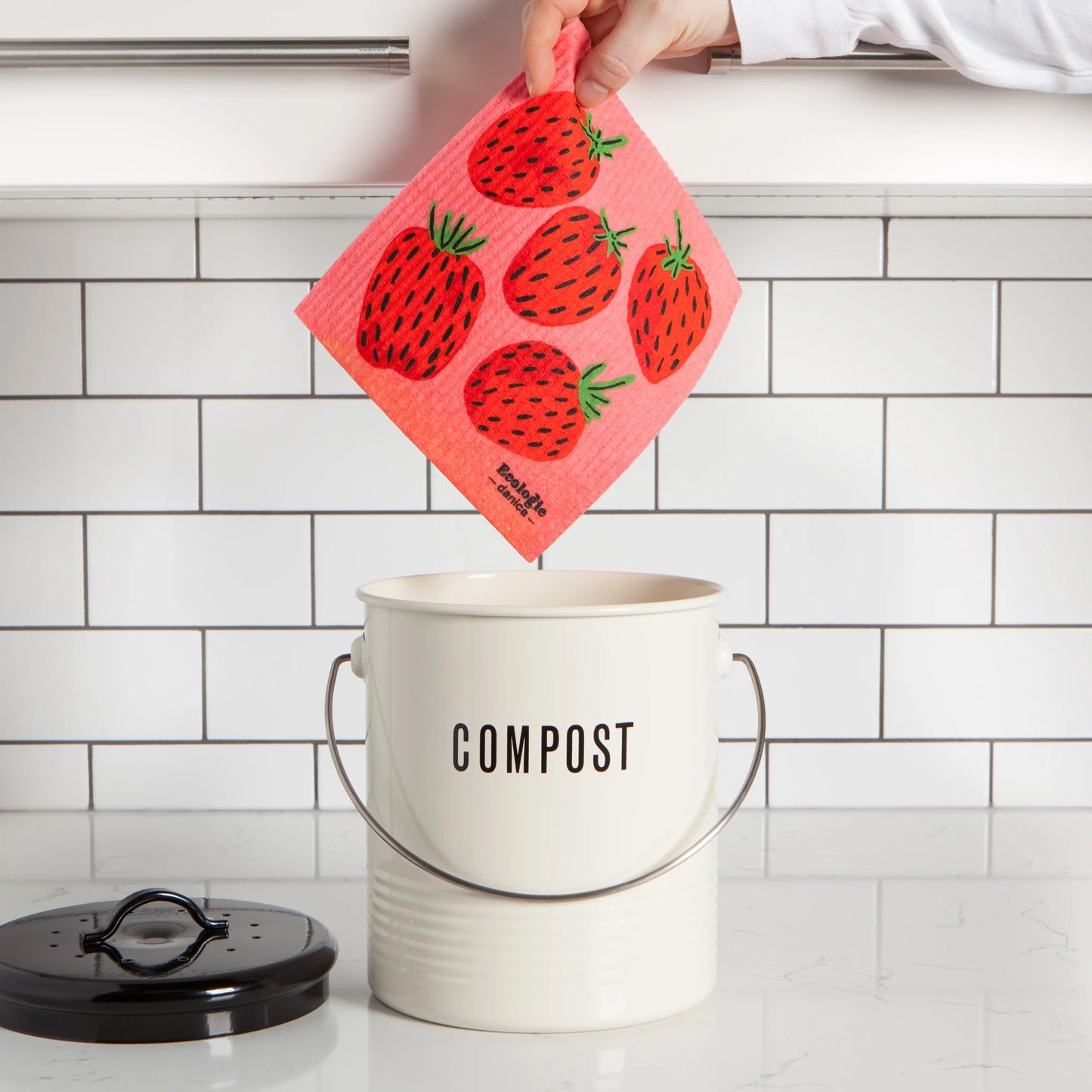 Berry Sweet Swedish Dishcloth