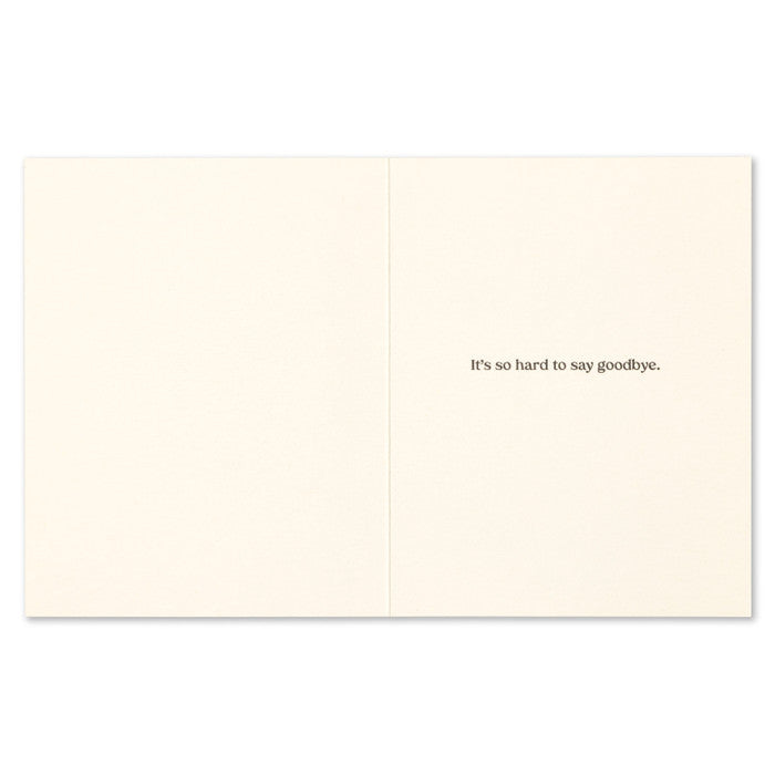Best friend. Kindred spirit. - Pet Sympathy Card