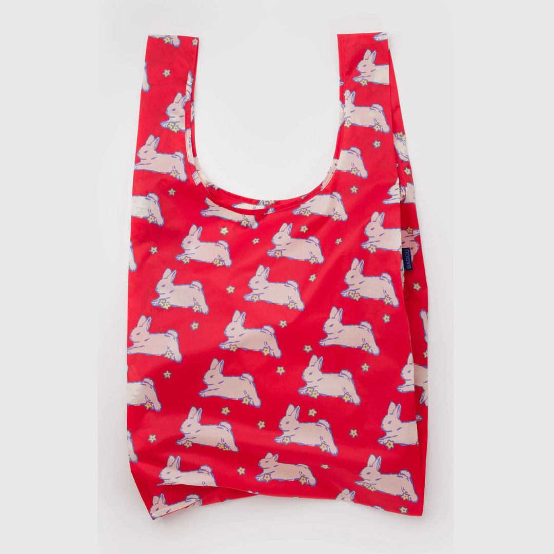 Reusable bag with cute bunny pattern