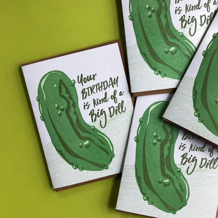 Big Dill Birthday Card