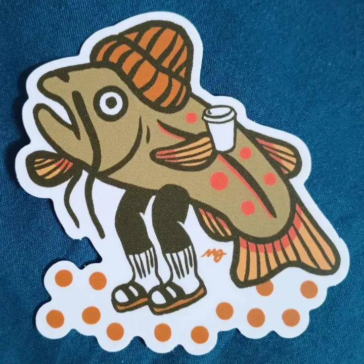 Birks and Coffee  Sticker