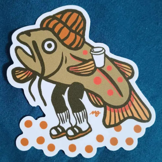 Birks and Coffee  Sticker