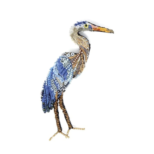 Trovelore Brooch Pin - Blue Heron