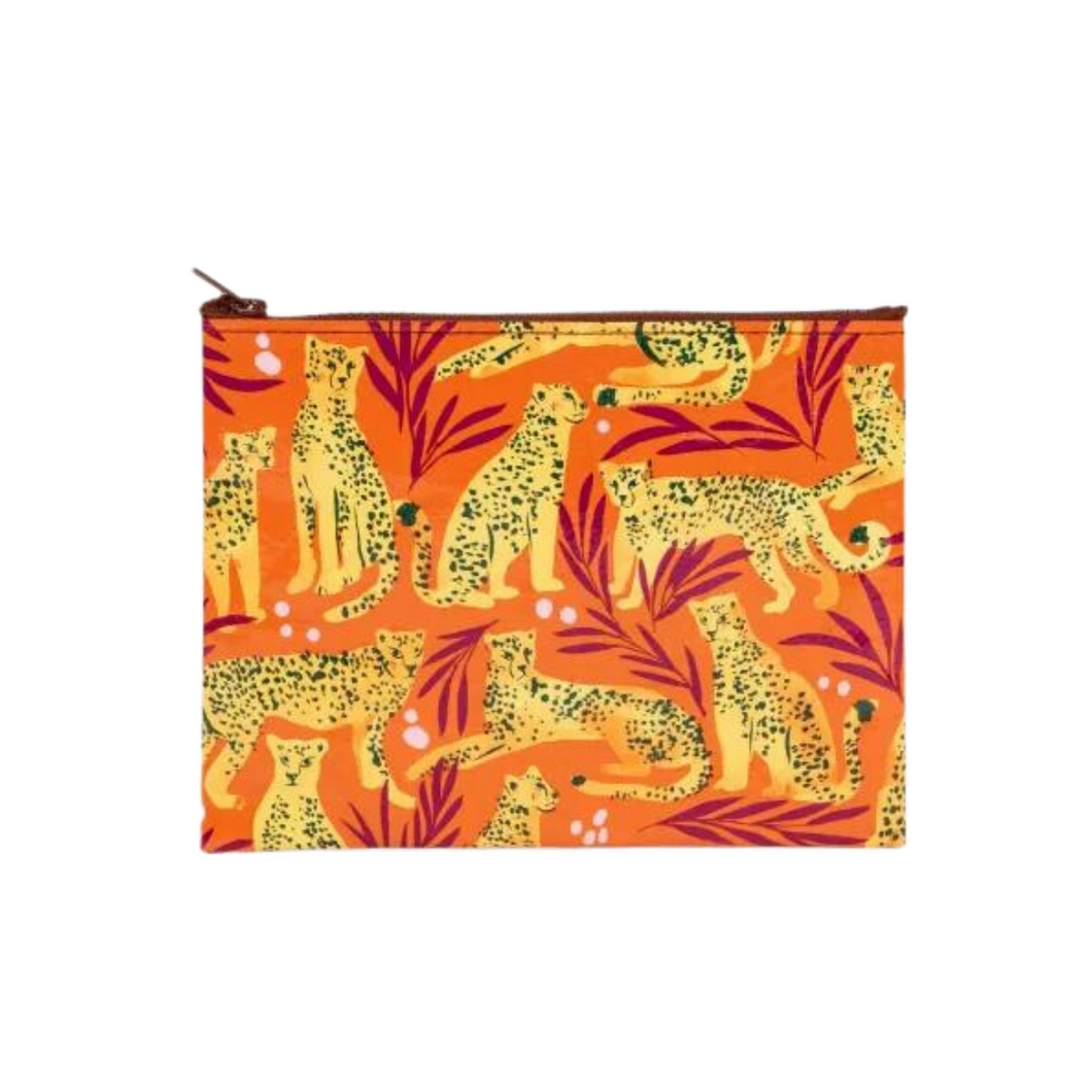 Cheetah Zipper Pouch