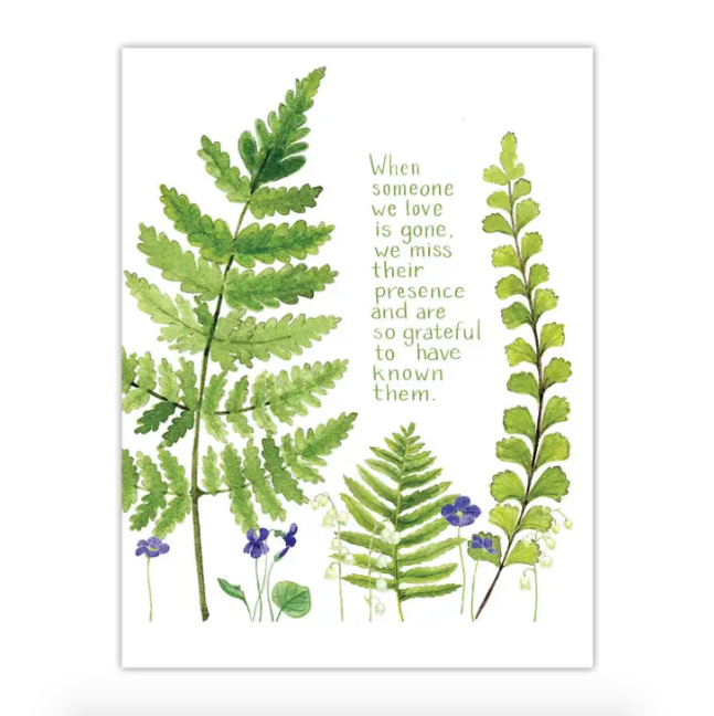 Botanical Empathy Card