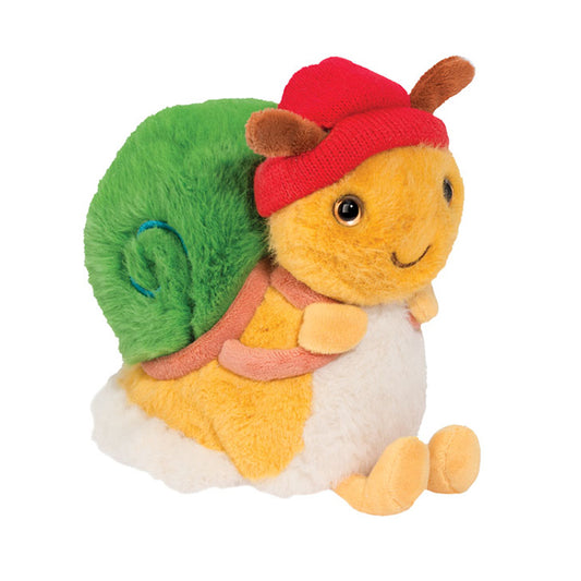 Brandon backpacker snail plush toy
