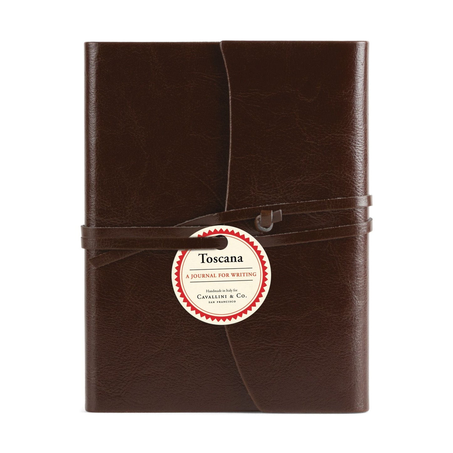 Cavallini & Co. Brown Toscana Leather Journalino 5"x 7"