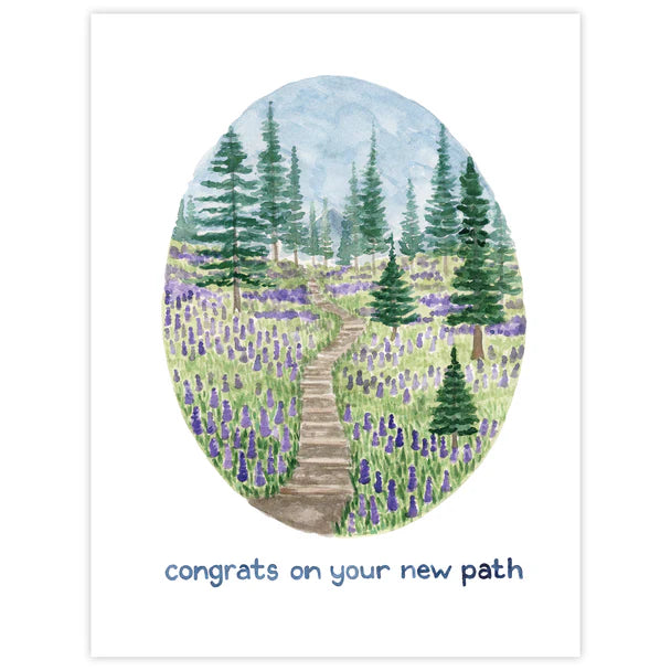 Congrats New Path Card