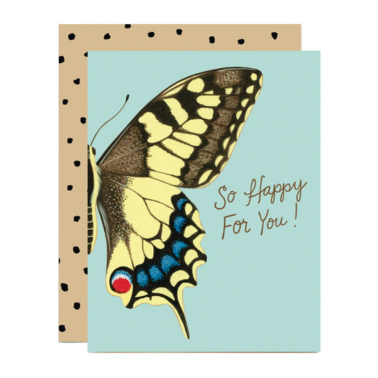 Swallowtail Congrats Card