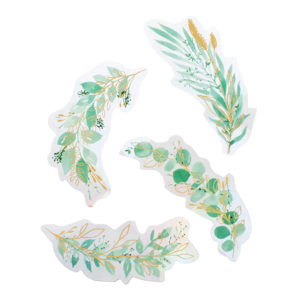 Suncatcher Sticker - Watercolor Botanical