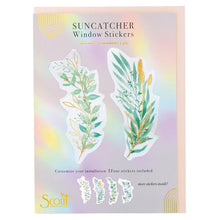 Load image into Gallery viewer, Suncatcher Sticker - Watercolor Botanical
