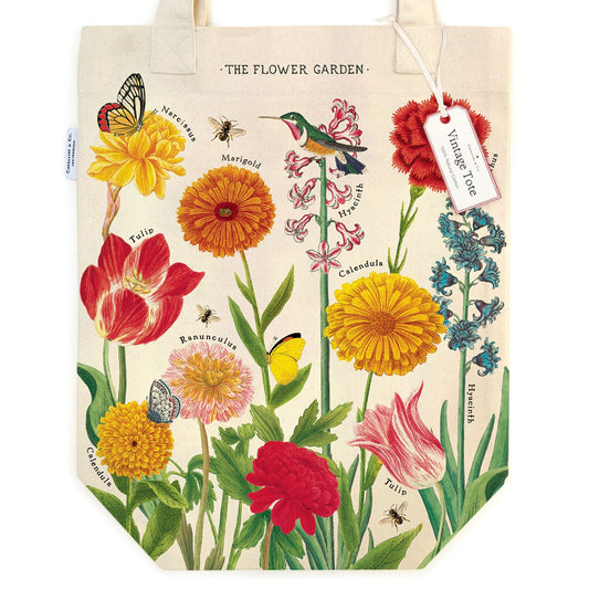 Cavallini & Co. Tote Bag - Flower Garden