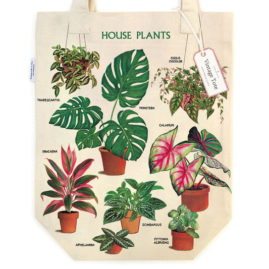 Cavallini & Co. Tote Bag - House Plants