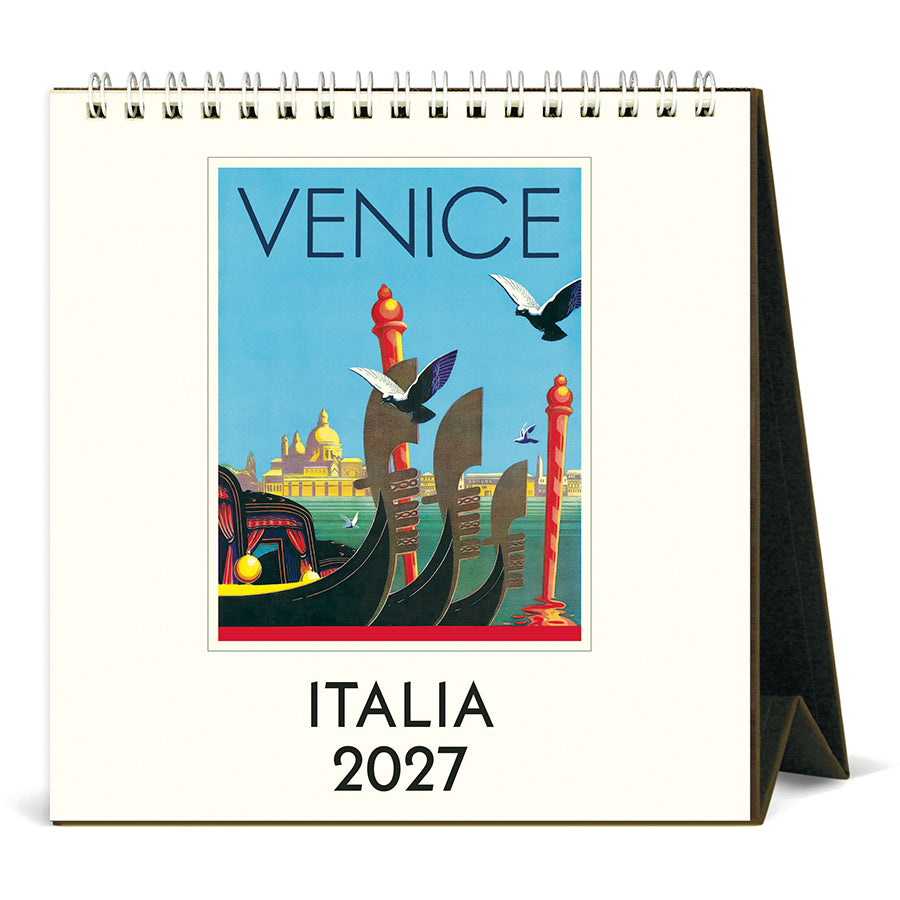 Cavallini & Co. 2027 Desk Calendar - Italia