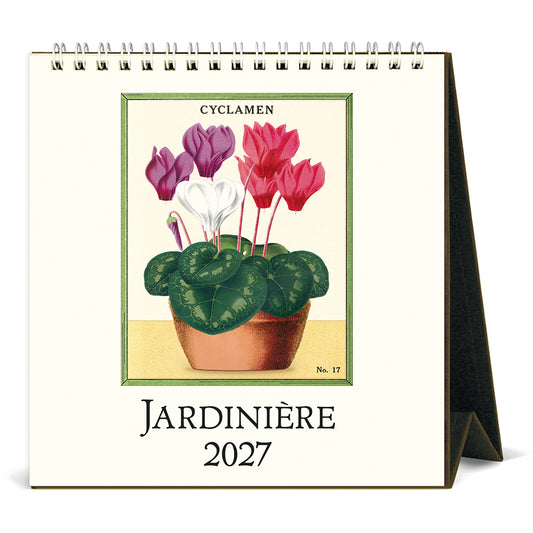 Cavallini & Co. 2027 Desk Calendar - Jardiniere