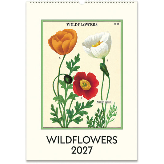 Cavallini & Co. 2027 Wall Calendar - Wildflowers
