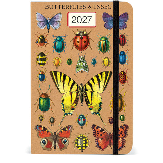 Cavallini & Co. 2027 Weekly Planner - Entomology