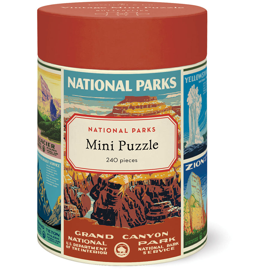 Cavallini & Co. 240 Piece Mini Puzzle - National Parks