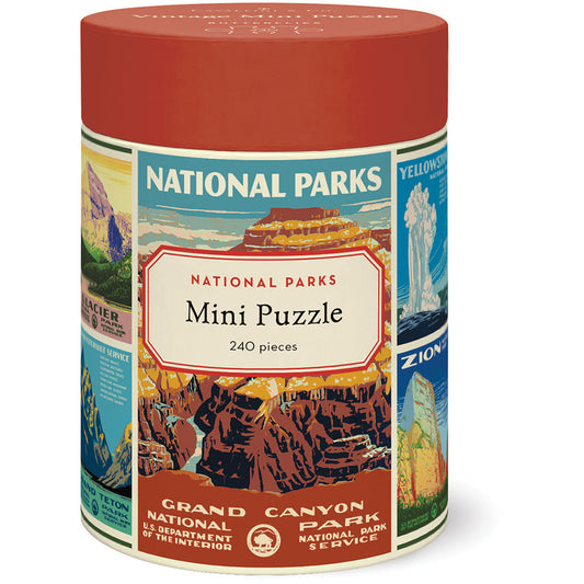 Cavallini & Co. 240 Piece Mini Puzzle - National Parks